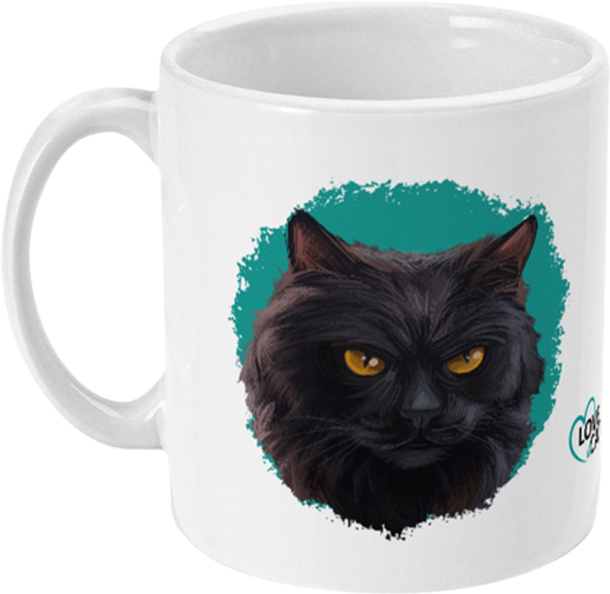 Mok Love Cats York Chocolate, 325ml