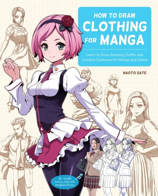 How to Draw Clothing for Manga - cover