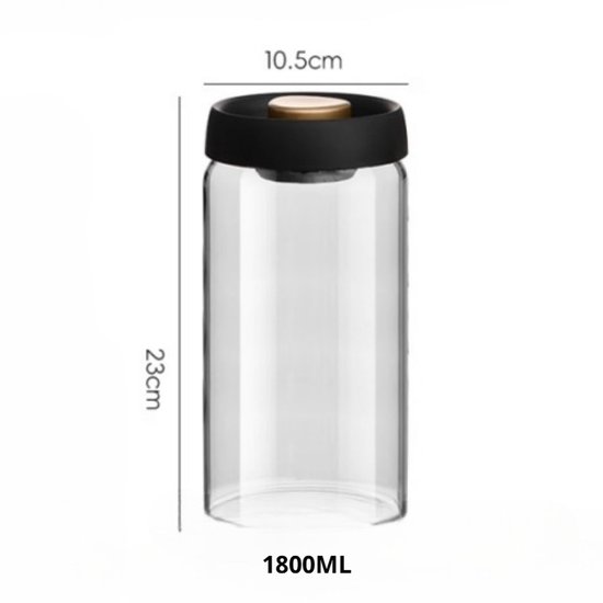 Luchtdichte Keuken Voedselopslagcontainer Roestvrijstalen Koffiebus Koffiecontainer Vacuum Verzegelde Pot Voor Voedsel 750 Ml