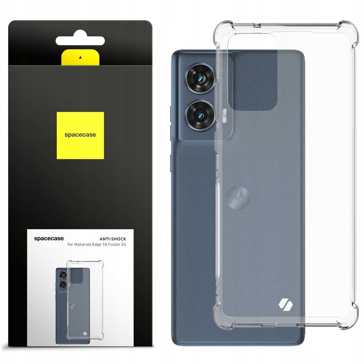 Spacecase Case Anti-Shock Cover Voor Motorola Edge 50 Fusion 5G