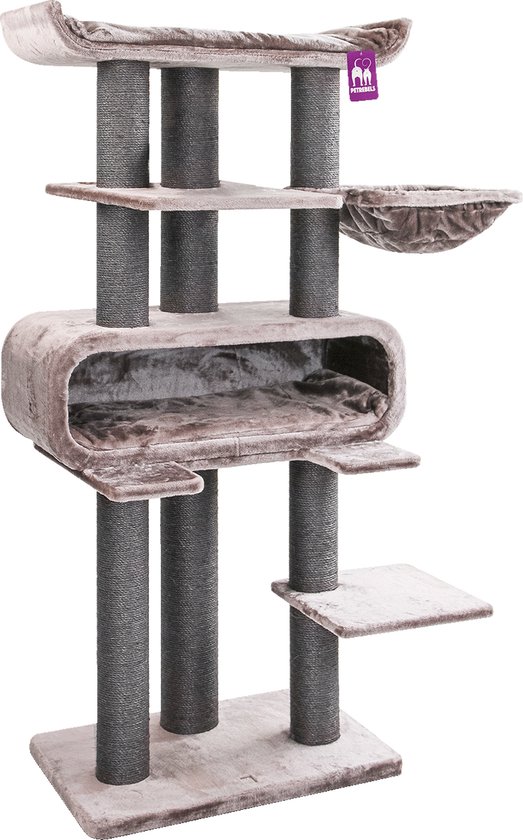 Catloveページ XXL Cat Scratching post - Cream white - 156 x 72 x 69 cm | Action