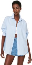 Trendyol Chemise Basis à manches standard pour femme