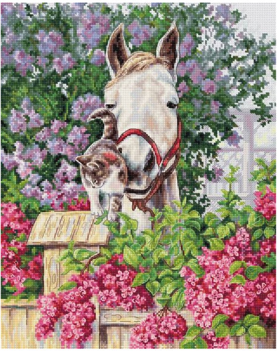 Luca-S Gentle Affection borduren (pakket) B7012