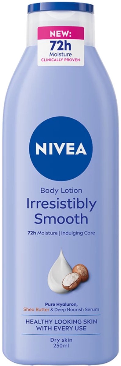 Nivea Body Lotion 250ml Irresistibly Smooth