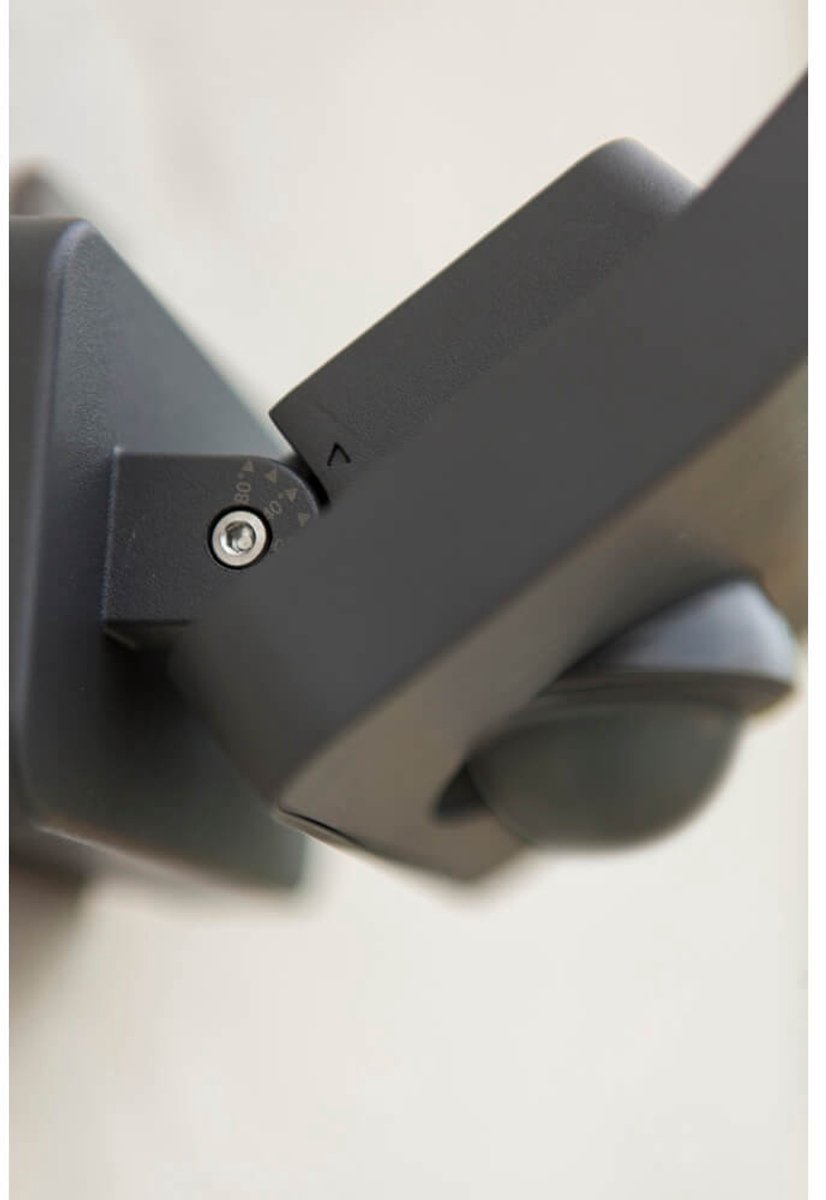 Lutec Atlantis - LED security wandlamp voor buiten - Anti-verblinding