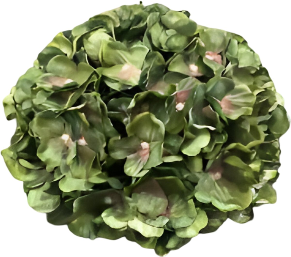 Buitengewoon de boet - Kunst hortensia tak groen 92 cm