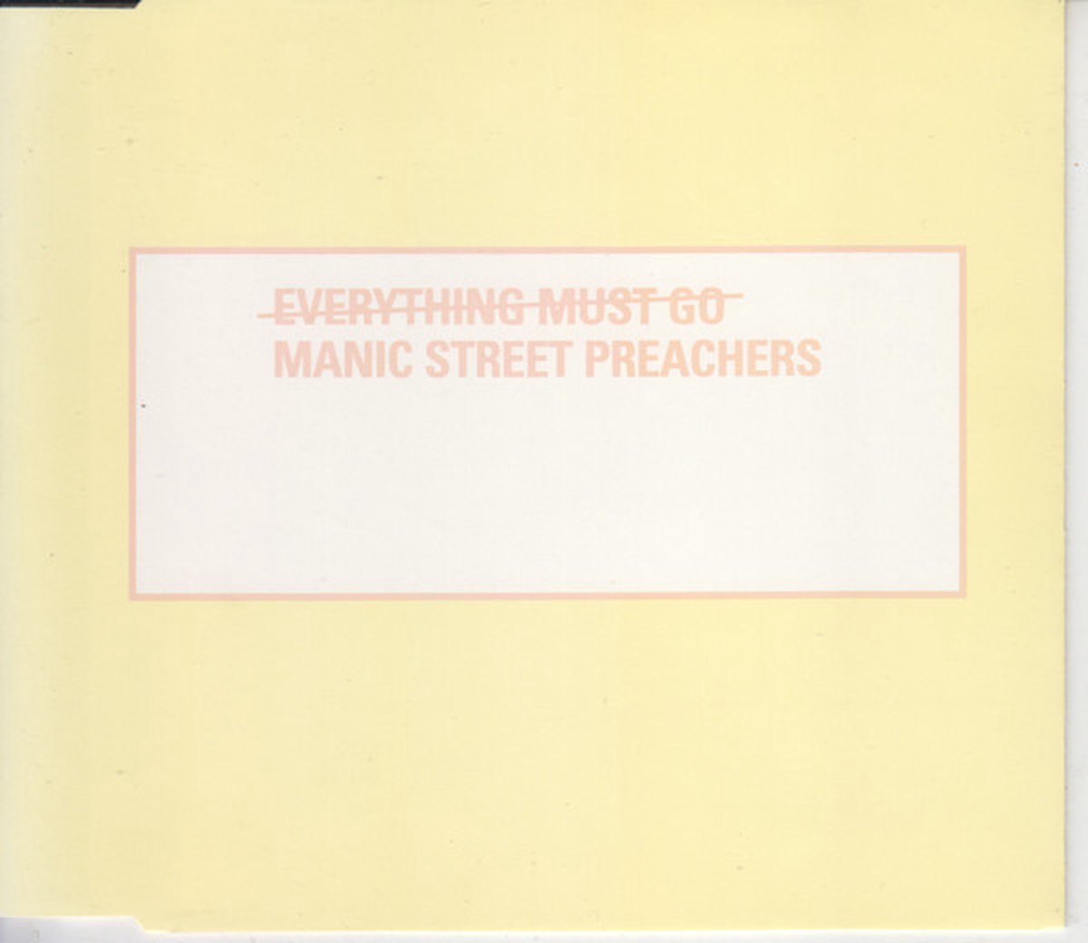 Manic Street Preachers – Everything Must Go - 4 Track Cd Maxi Single