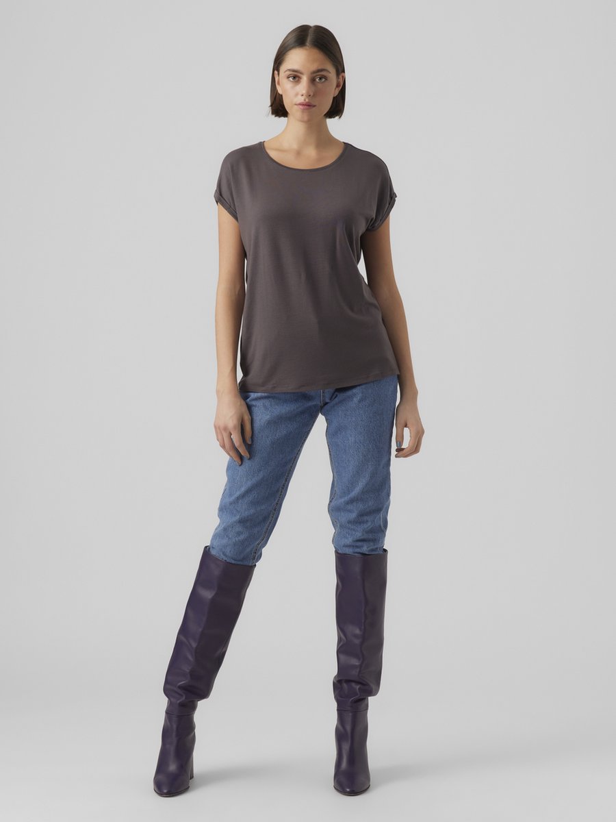 VERO MODA - VMAVA PLAIN SS TOP JRS NOOS - Dames - T-shirts
