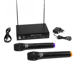 OMNITRONIC VHF-102 Wireless Mic System 212.35/200.10MHz