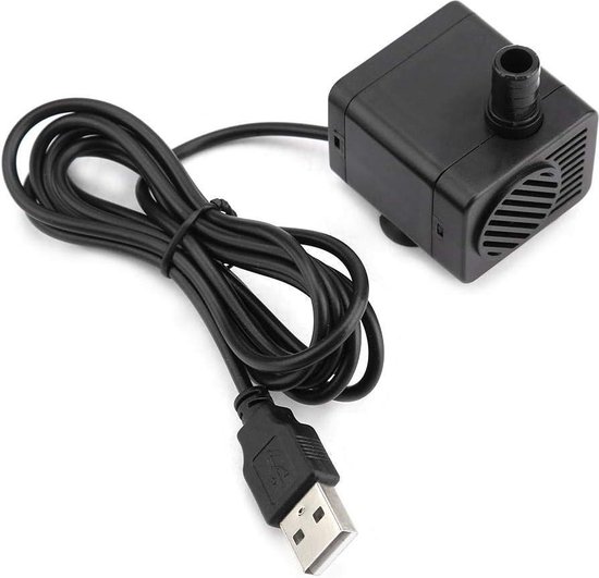 Foto: 5v 1 5w usb mini dompelpomp waterpomp borstelloze micro ultra rustige watercirculatiepomp voor fish tank aquarium 