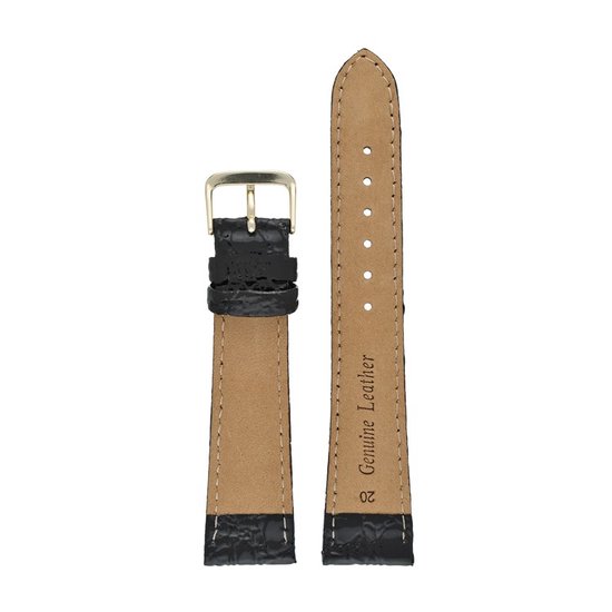 Cuir Crocodile - Bracelet montre - 18614E-20 - Clémentine