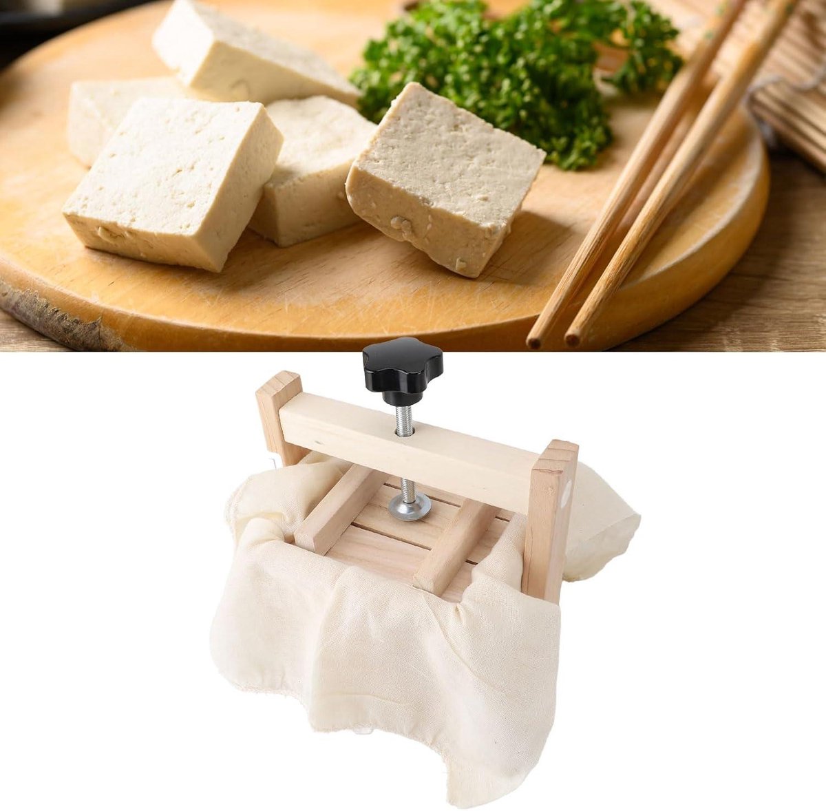 DIY TOFU PRESS I had saved a post about this DIY tofu press