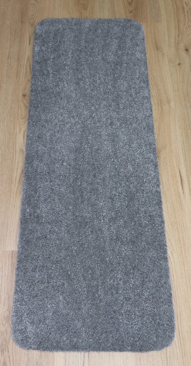 PRIMA - Soft - Wastafelmat - Badmat - grijs - 50x120cm - antislip
