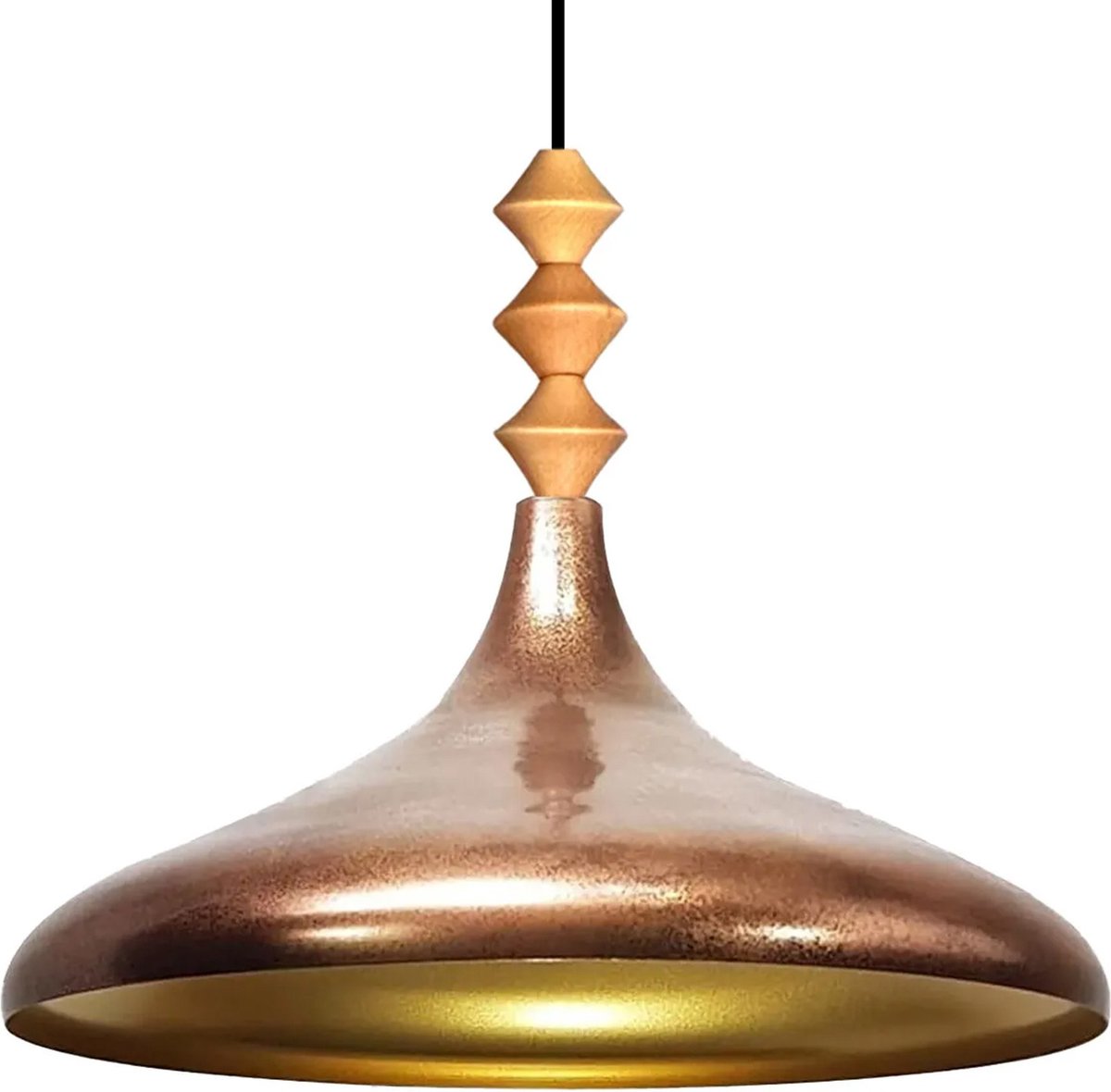 Bamyum Hanglamp E27 Metaal Koperkleur Moderne Lamp