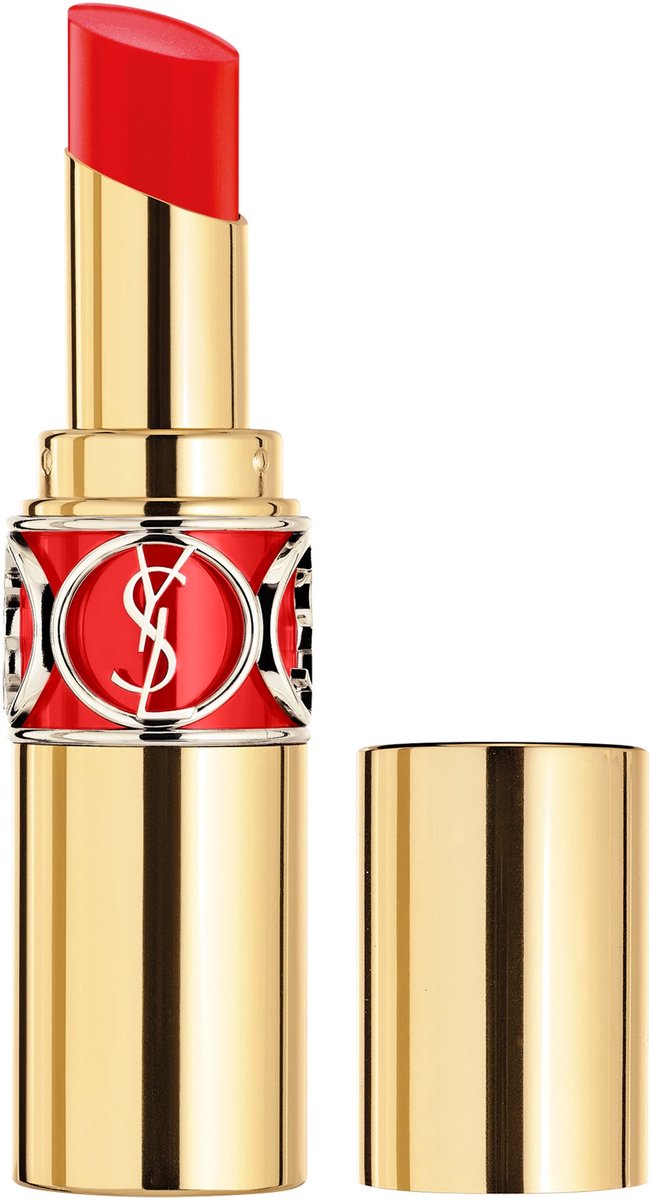 Yves Saint Laurent Rouge Volupte Shine - 46 ORANGE PERFECTO - Ready To Care & Lip Colour 4.5 gr