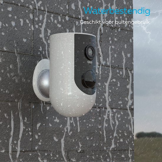 Calex Draadloze Outdoor Camera - Wifi Beveiligingscamera op Batterij - voor Buiten - 2K van Calex — afbeelding 3