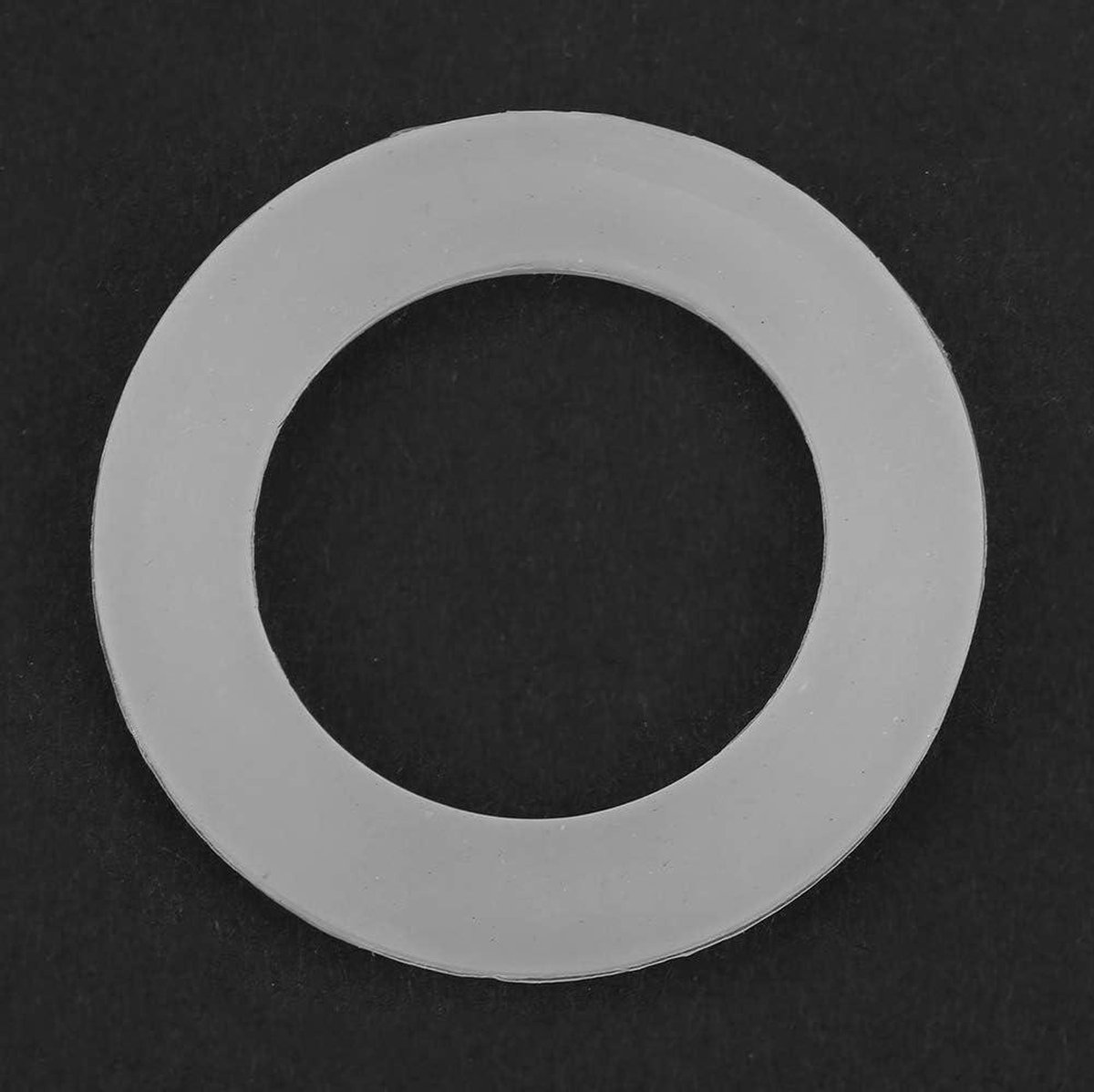 Qrity 6 stuks platte rubberen afdichting, O-ringafdichtingen, afdichtingen geschikt voor gootsteenbuis, afvoerbuis, OD 54 mm, ID 40 mm