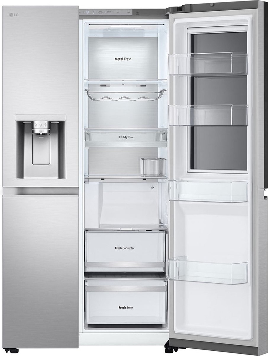 LG InstaView GSXE90BSAD American-Style Smart Fridge
