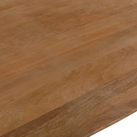 Giga Meubel Eettafel Dai - Deens Ovaal - Naturel - Mangohout - 200cm