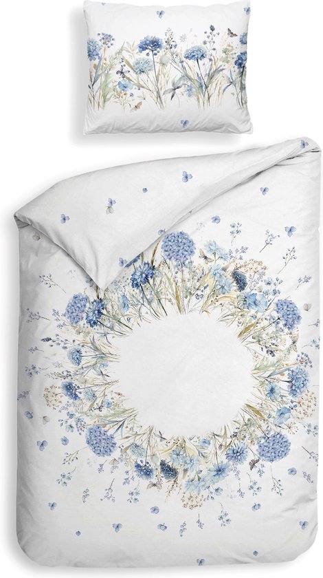 Mistral Home - DEKBEDOVERTREK - Katoen Renforcé - 240 X 220 Cm 2x 65 X 65 Cm Lits Jumeaux Strepen Roze
