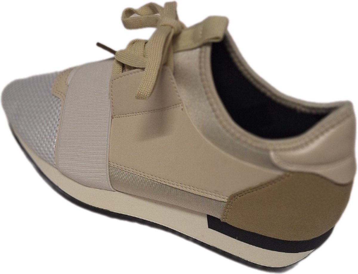 THE BOOTS- AGUAINSTAP SNEAKER-BEIGE -39