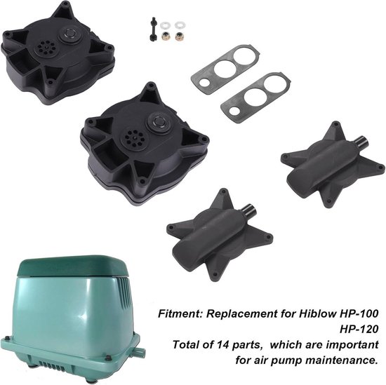 Kit Completo De Reconstrucción De La Bomba De Aire Hp60/80 Para Hiblow Hp 80 Hp 60 Afortunado Sencillez