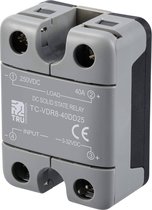 Relais à semi-conducteur TRU COMPONENTS TC-VDR8-40DD25 40 A Tension de commutation (max.): 250 V/ DC Circuit DC 1 pièce(s)