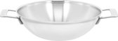 Bol.com Demeyere industry 5 RVS Wokpan – Wokpan Inductie – 30 cm –2 Handvaten – PTFE-vrij aanbieding