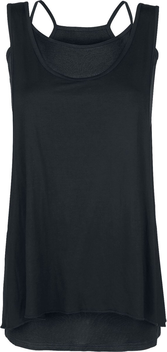 Forplay Two in One Dress Dames Mini-jurk - zwart - XXL