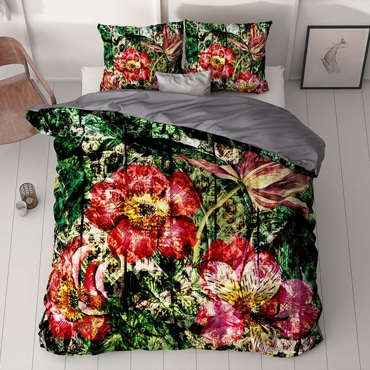 Sleeptime Arina Dekbedovertrekset - 240x200/220 + 2 kussenslopen 60x70