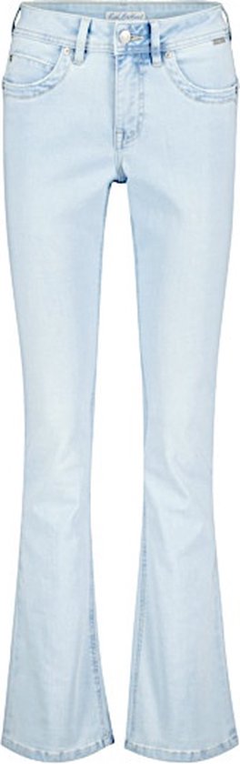 Pantalon à boutons rouges SRB4534 Babette - Décoloration claire