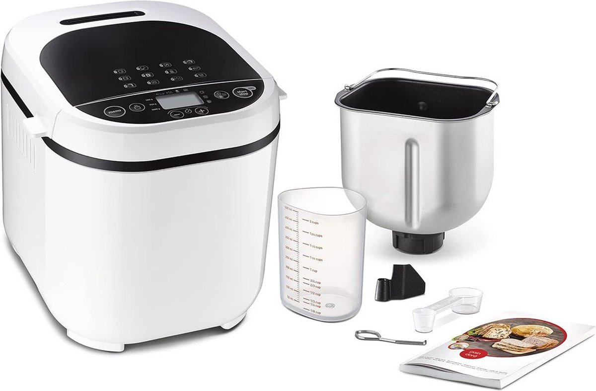 DailySupplies® Broodbakmachine met 17 Programma's en Timer - Broodmachine voor Broodmix