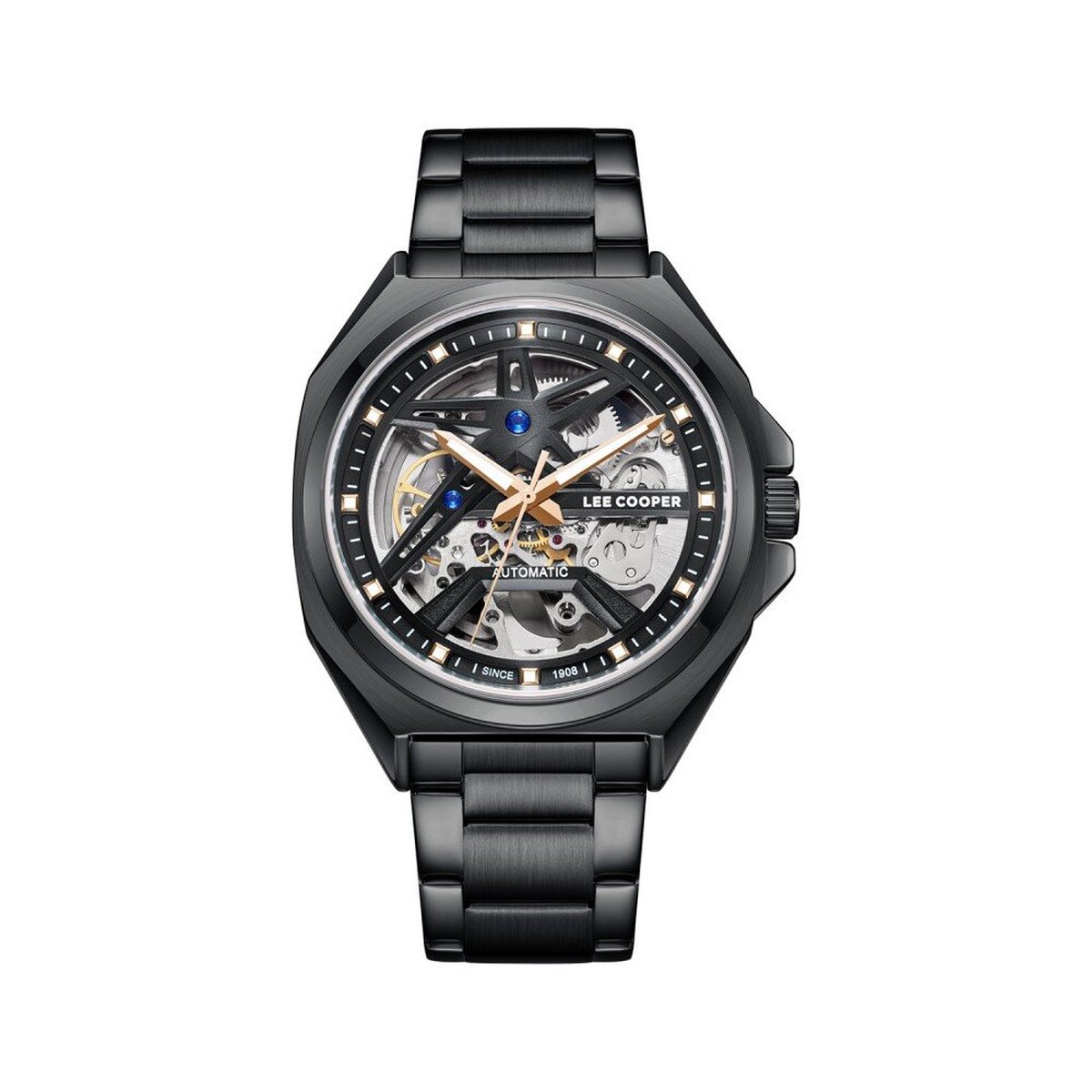 Lee Cooper - LC08097.060 - Polshorloge - Heren - Automatisch - PERRY