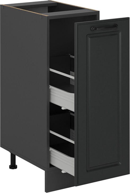 Armoire à pharmacie Vicco R- Line – 30 cm, WB Anthracite Maison de campagne anthracite, WB Anthracite