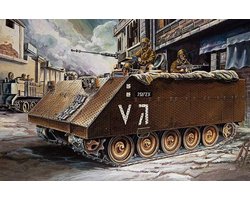 Academy Modelbouwpakket Militaire voertuigen - 13557 I.D.F. M113 pantserpersoneelsvoertuig ZELDA Plastic - 1:35 - Modelbouw