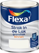 Flexa - Strak In De Lak Grondlak Binnen - Wit - 750 Ml