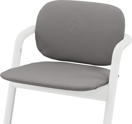Cybex Lemo Comfort Inlay - kinderstoelbekleding - Suede Grey - Mid Grey van Cybex — afbeelding 2