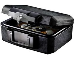Brandwerend Geldkistje - Compact Design - Veilig Met Cijferslot