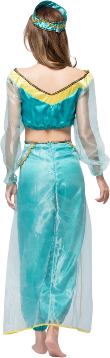 Joya Party® Verkleed Pak Prinses Volwassenen | Arabische prinsessen jurk | Carnaval Verkleedjurk Dames | Prinsessenjurk Vrouwen | Carnavalskleding | — afbeelding 2