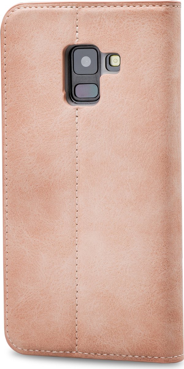 Mobilize Premium Gelly Book Case Samsung Galaxy A8 2018 Soft Pink