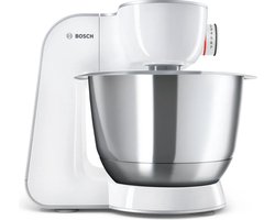 Bosch MUM5 - MUM58200 - Keukenmachine - 1000W - Keukenrobot - Keukenmixer - Mixer met Mengkom - 3.9L - Wit/Zilver