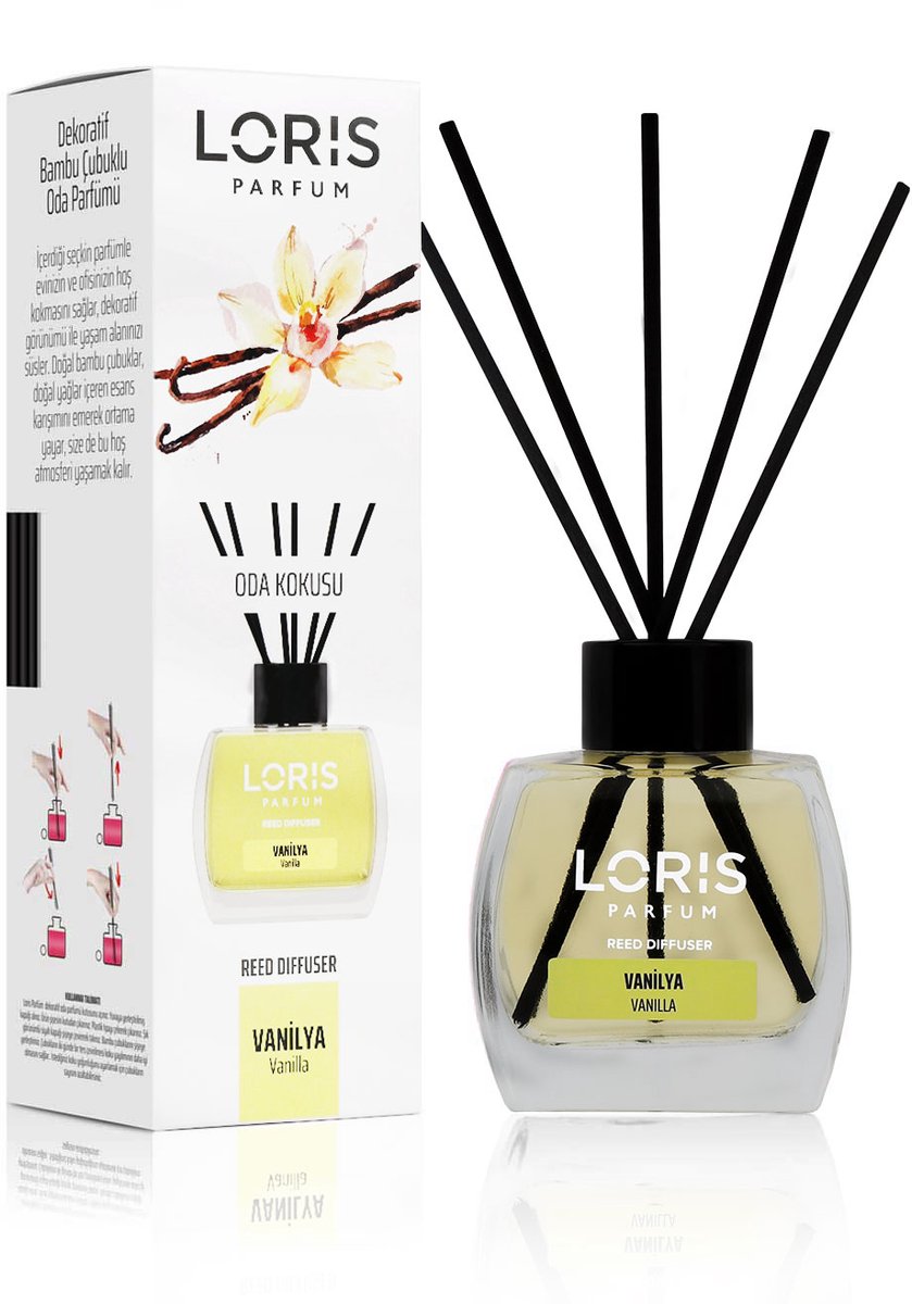 Loris Parfum - Vanille - Huisgeuren - Geurstokjes