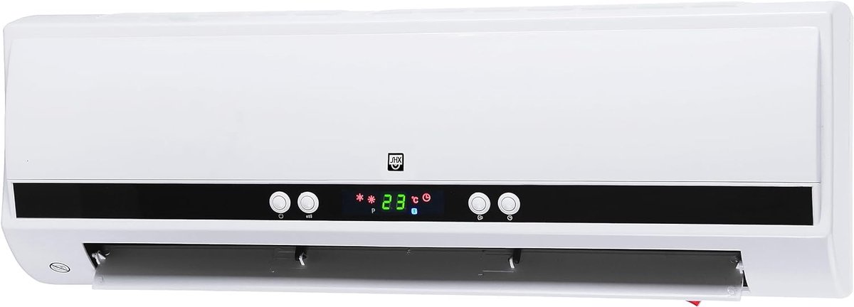 PTC Ventilatorkachel Wandmontage 2000W met Elektronische Thermostaat en Afstandsbediening
