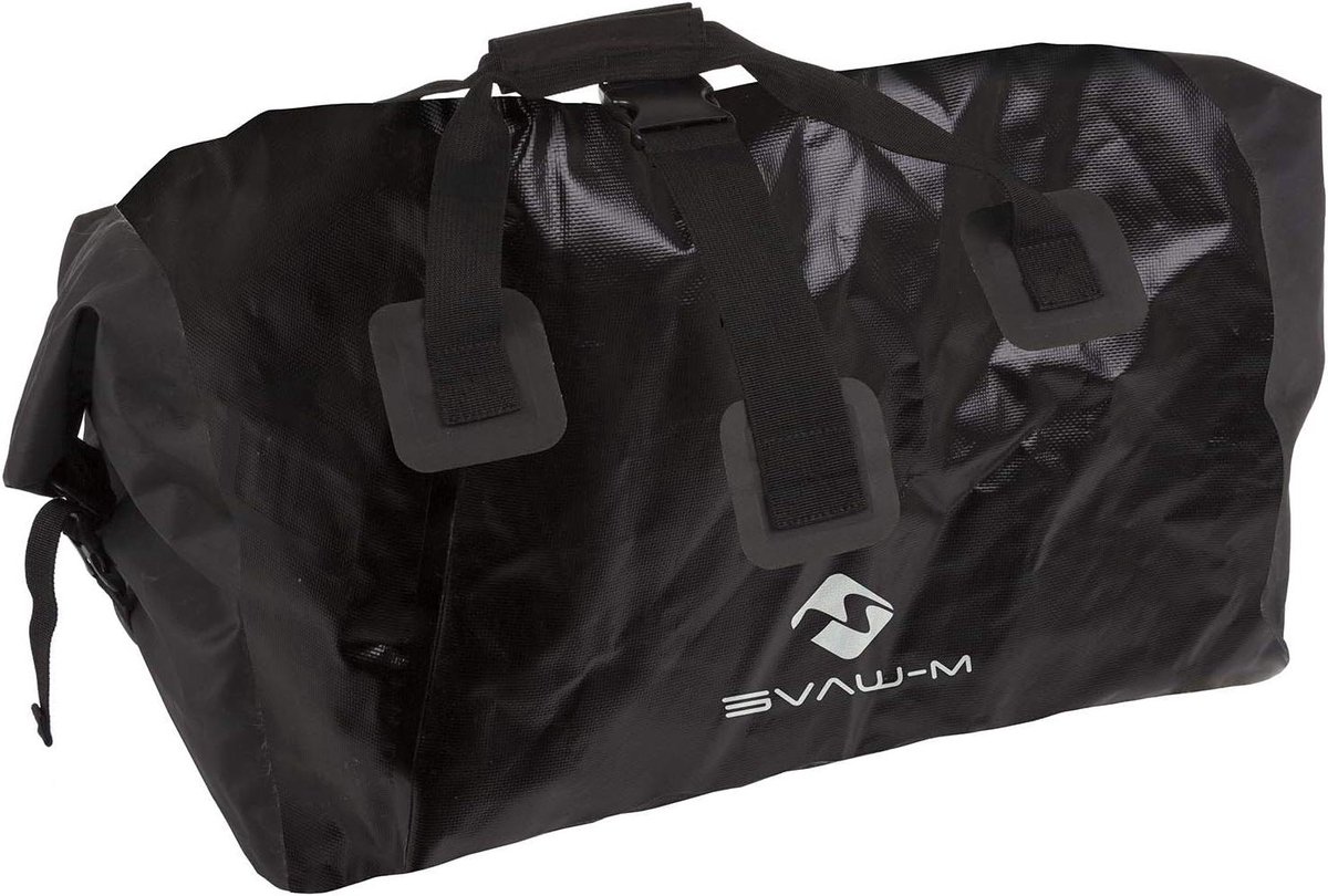 Universele tas voor bagage-fietskar - zwart - 1 stuk - 60,5 x 38,5 x 55,0 cm