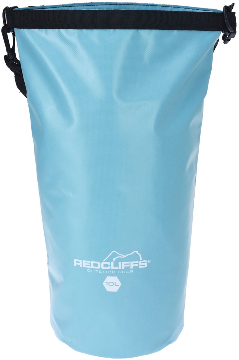 Redcliffs - Waterdichte tas - Drybag - 10 Liter - 19x48cm - Outdoor tas - Opbergtas - Aqua Blauw