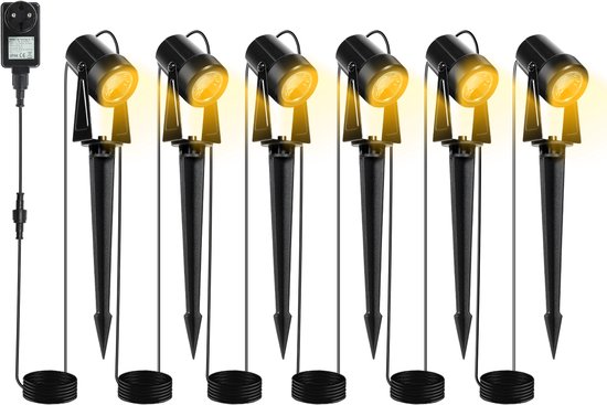 Wega LED garden spot with ground spike and 15 cm Wega LED garden spot with ground spike and 15 cm