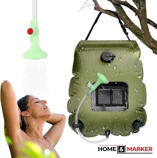 Home & Marker - Camping Douche - Douchezak - Tuindouche - Buitendouche - Campingdouche - Buiten Douche - 20 Liter - SHOWDY van Merkloos — afbeelding 3