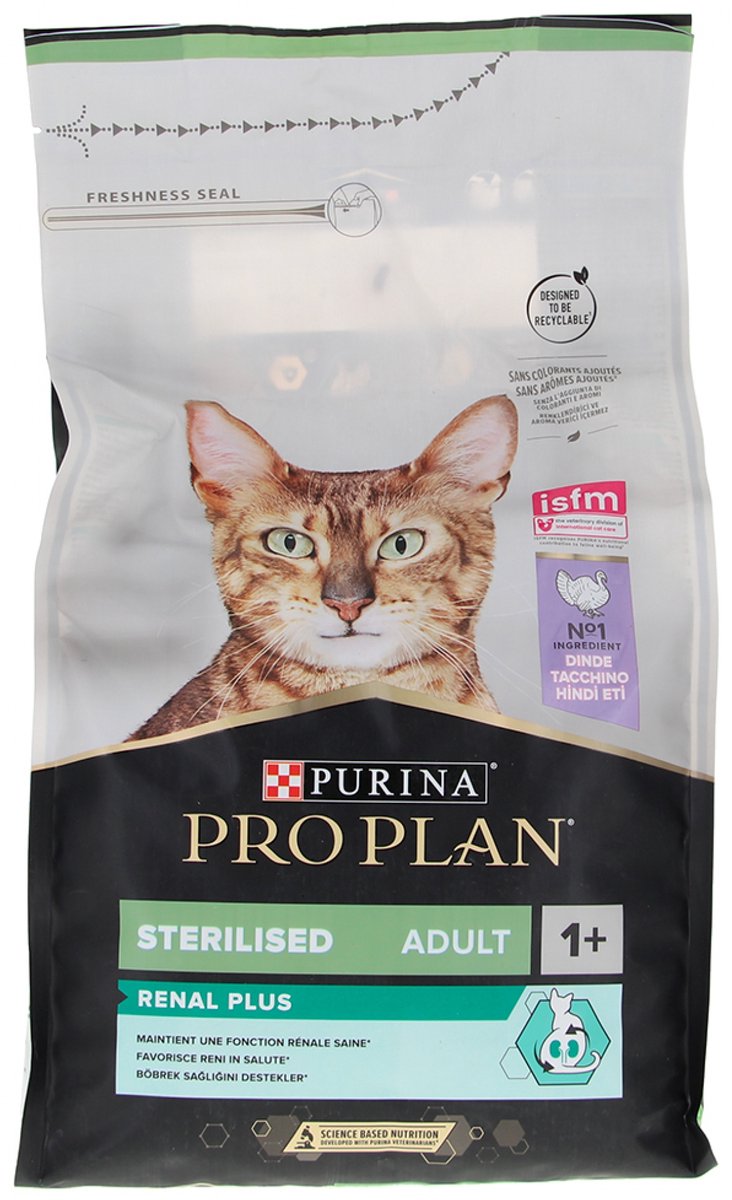 Pro Plan Pro Plan Sterilised - Kalkoen/Kip - Kattenvoer - 1.5 kg