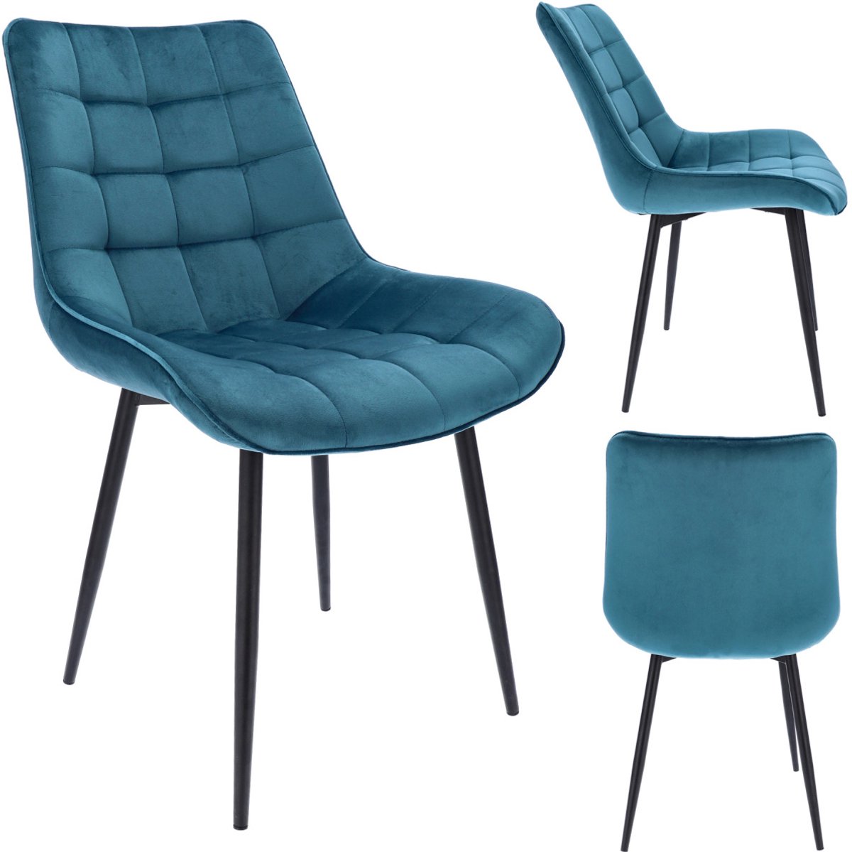 2 x MISTY Stoel blauw (nieuwe codes)
