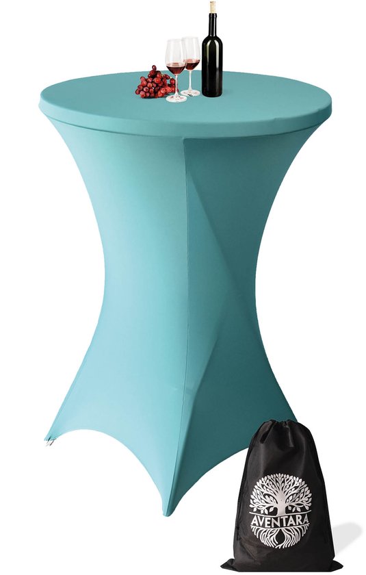 Luxe Statafelrok Turquoise voor Feesten